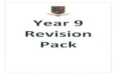 Year 9 revision booklet