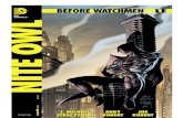 DC : Before Watchmen - Nite Owl - 1 of 4 - Full Arc 8 of 50