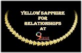 Yellow Sapphire Pukhraj Gemstone for Long Lasting Relationships