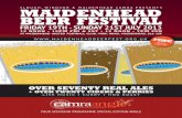 Maidenhead Beer Festival Programme 2013