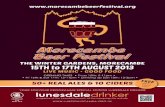 Morecambe Beer Festival Programme 2013