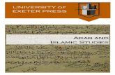 Publish with Us - Arab and Islamic Studies