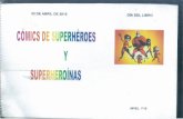 COMIC DE SUPERHEROES Y SUPERHEROINAS
