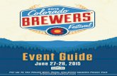 Colorado Brewers' Festival Guidebook
