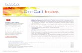 CMA On-Call Index Directory Insert 2015