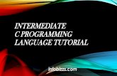 Intermediate c programming