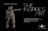 She Inspires Art- live auction artists in aid of Women for Women International
