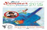 2015 Bank of the Cascades Bend Summer Festival Official Event Guide