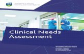 UCD Nursing clinical needs assessment