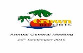 Crown Resorts 2015 AGM Booklet