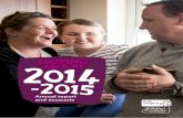 CLIC Sargent Annual Report and Accounts 2014/2015