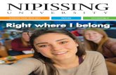 Nipissing University Transfer Guide 2016-2017