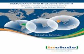 Democracy and inclusive growth (executive summary)