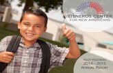 Cisneros Center for New Americans 2015 Annual Report
