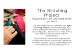 The Stitching Project -Recycled saris silk garments