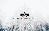 Alpha Industries Fall / Winter 2015 Lookbook