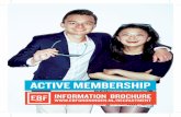 Active Membership - Information Brochure 2015-2016