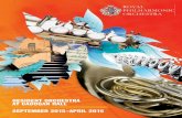 RPO Cadogan Hall September 2015–April 2016 brochure