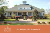 247 HILL BRANCH RD, RENAISSANCE FARM, SUMMERVILLE, SC . LISTED BY LUXURY SIMPLIFIED REAL ESTATE