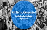 AIESEC in Ahmedabad - Application for Marketing Department
