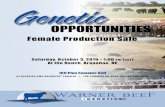 2015 Warner Beef Genetics Genetic Opportunities Female Production Sale