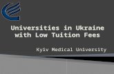 Universities in ukraine with low tuition fees