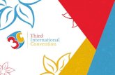 3rd International Convention Booklet