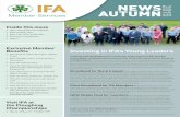 IFA Member Services Newsletter - autumn 2015