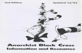 Anarchist Black Cross, Information And Resources, December 1993