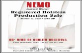 NEMO Northeast Missouri Registered Holstein Production Sale 2015