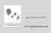 Monika Mori - Artist Showcase - Event Postcard
