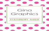 Gina Graphics Stationery Album