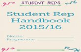 Hertfordshire SU Student Rep Handbook 2015-16