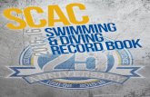 2015-16 SCAC Swimming & Diving Record Book