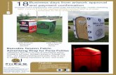 Increase event impressions with porta-potty advertising wraps, mobile marketing