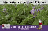 2014 Wisconsin Certified Seed Potato Crop Directory