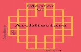 Master of Architecture Program