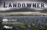 Texas Landowner Magazine - Issue VII Spring 2015