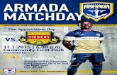Armada Matchday Issue 19 | Armada FC vs. Fort Lauderdale Strikers - November 1, 2015