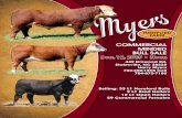 Myers Hereford Farm Bull Sale