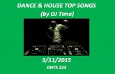 DANCE & HOUSE TOP SONGS 3/11/2015