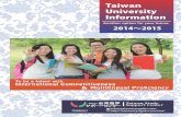 Taiwan University Information 2014-2015(TSSC)