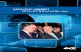 World Jewish Congress: Global Review 2012-13
