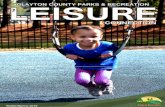 Clayton County Parks & Recreation 2016 Leisure Connection  Winter/Spring