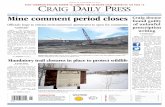 Craig Daily Press, Nov. 13, 2015