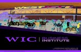 WIC Business Institute Handbook