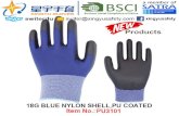14 pu coated gloves xingyu gloves 2015