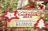 Holiday Cookbook, 2015