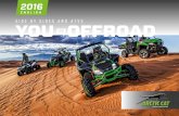 Arctic Cat Europe ATV and Side by Side brochure 2016 – English