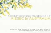 Member Committee President 16-17 Application
